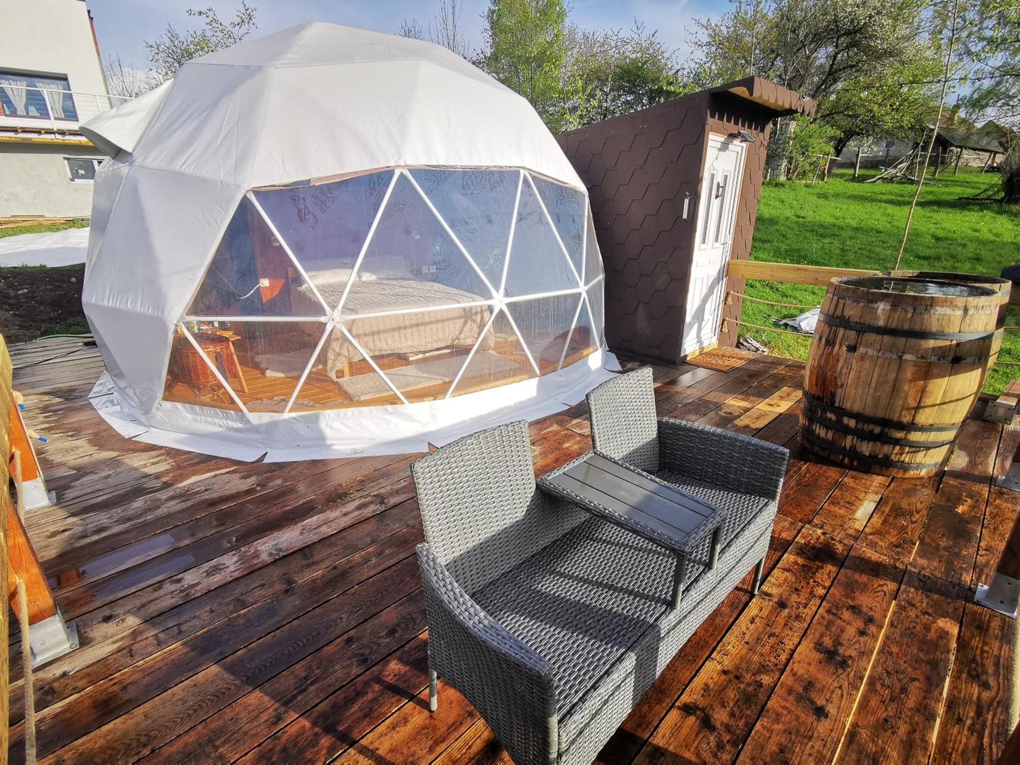 فندق Glamping Zazen Drumu Carului المظهر الخارجي الصورة