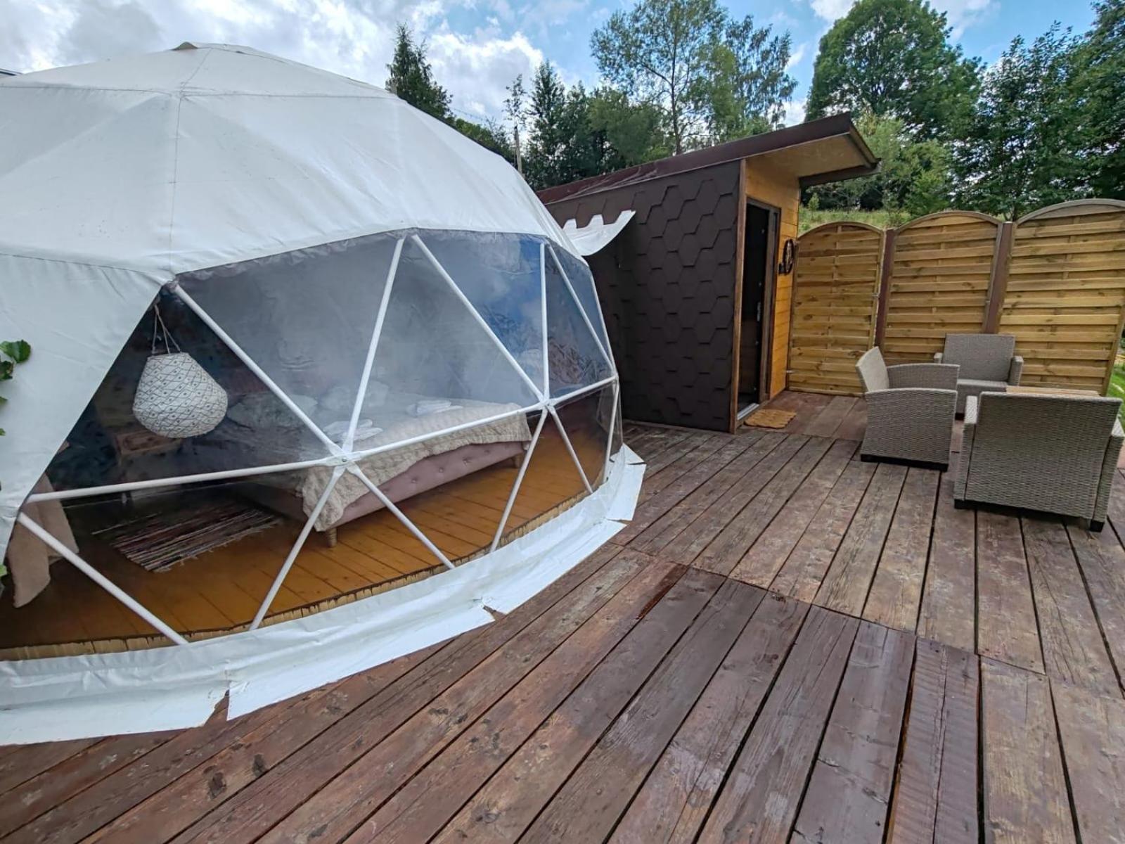 فندق Glamping Zazen Drumu Carului الغرفة الصورة